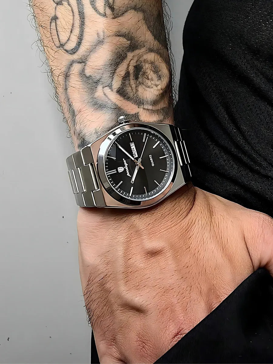 Reloj Elegance Quartz – Acero Inoxidable